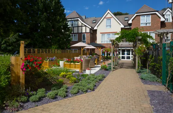 Weald Heights - outside view of care home