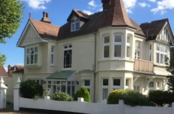 The Hollies - outside view of care home