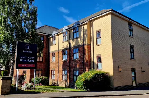 Beech Court Care Centre - outside view of care home