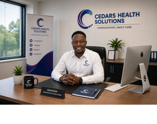 Photo of manager