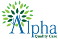 Alpha Quality Care Newport - A company logo
