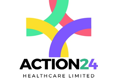 Action24 Healthcare Ltd - A company logo