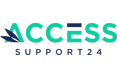 Access Support 24 Limited - A company logo