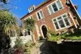 An outside view of the home