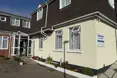 An outside view of the home