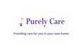Purely Care - A company logo