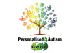 Personalised 4 Autism - A company logo